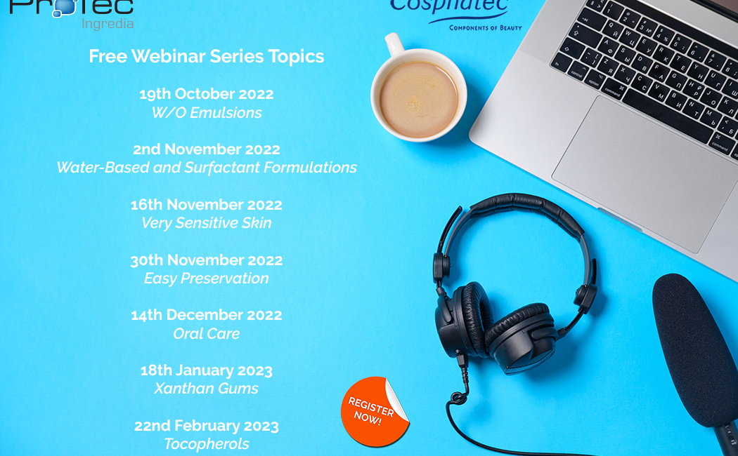 Cosphatec GmbH’s Webinar Wednesday: What’s coming up?