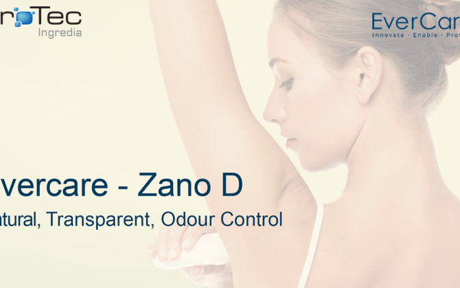 Evercare – Zano® D: Natural, Transparent, Odour Control